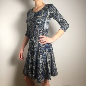 NWOT Ralph Lauren Knit Dress with Tie Belt